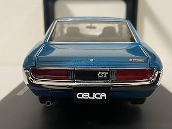 美品オートアート　1/18 ダルマセリカ前期型　ブルー　純正ケース有り ミニカー/完成品 オートアート コンポジット 1/18 トヨタ セリカ